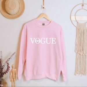 NEW Vogue Butterfly Sweatshirt Crewneck S-4X